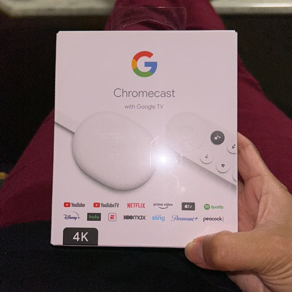 Chromecast with Google TV 4k